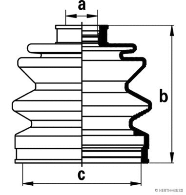 Bellow Kit, drive shaft (J2867011)