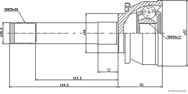 Joint Kit, drive shaft