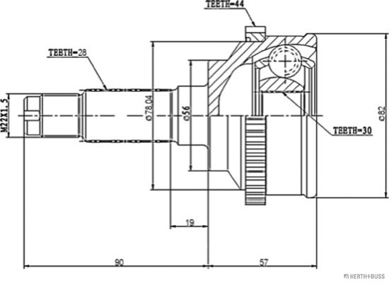 Joint Kit, drive shaft