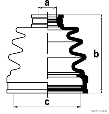 Bellow Kit, drive shaft (J2887012)