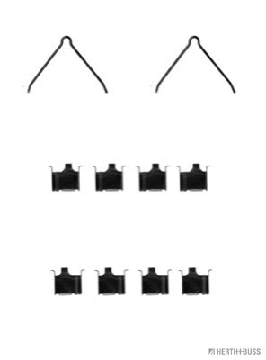 Accessory Kit, disc brake pad (J3663008)