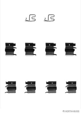Accessory Kit, disc brake pad (J3662018)