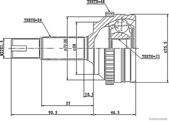 Joint Kit, drive shaft