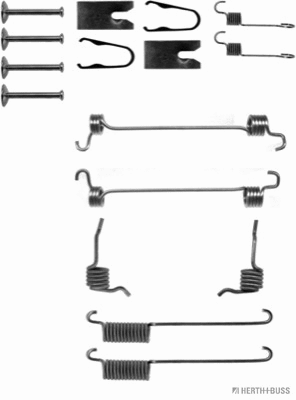 Accessory Kit, brake shoes (J3563008)