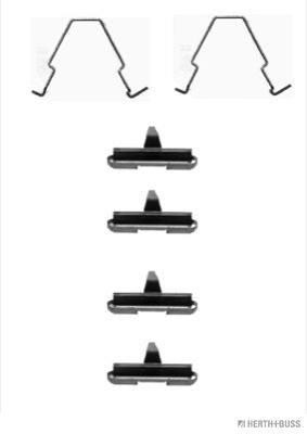 Accessory Kit, disc brake pad (J3663012)
