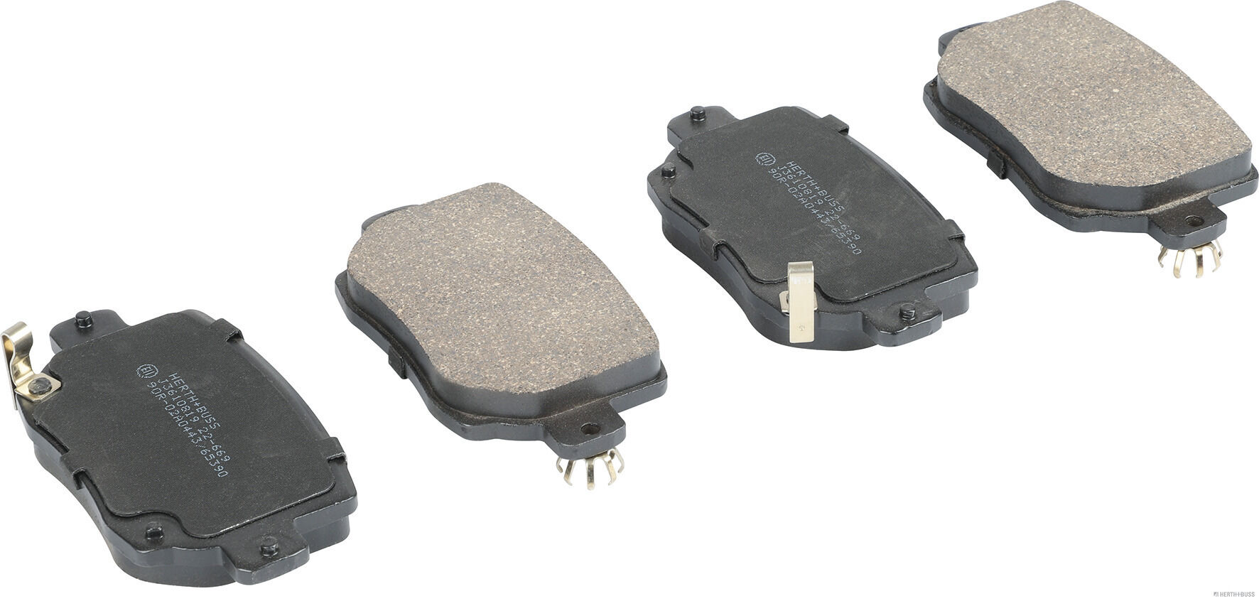 Brake Pad Set, disc brake (J3610819)