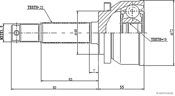 Joint Kit, drive shaft