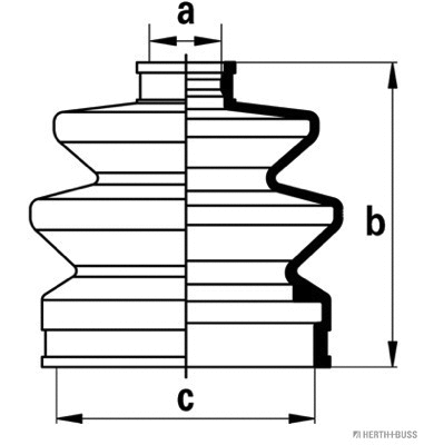 Bellow Kit, drive shaft (J2864004)