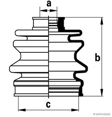 Bellow Kit, drive shaft (J2868002)