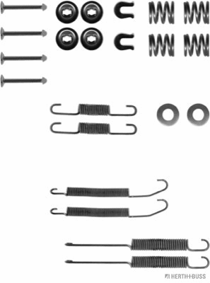 Accessory Kit, brake shoes (J3561005)