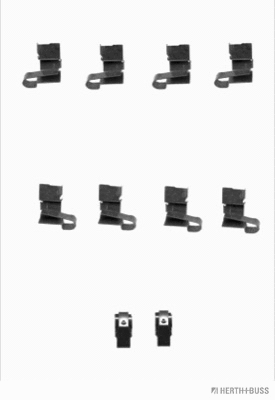 Accessory Kit, disc brake pad (J3668008)