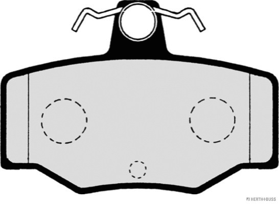 Brake Pad Set, disc brake (J3611031)