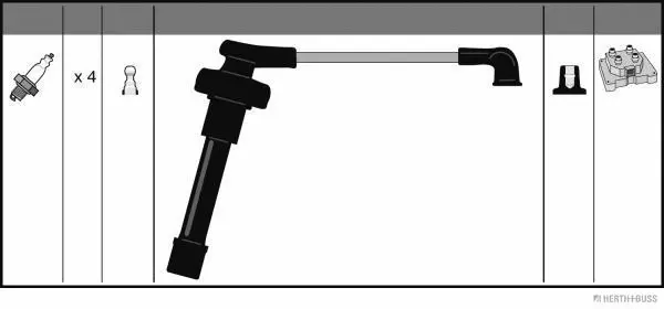 Ignition Cable Kit (J5384007)