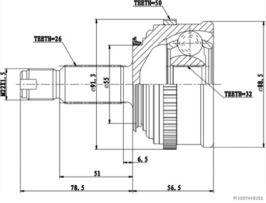 Joint Kit, drive shaft