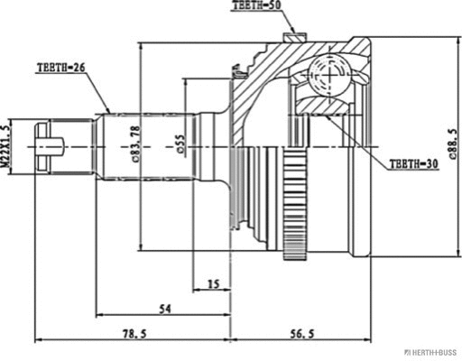 Joint Kit, drive shaft