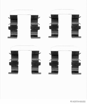 Accessory Kit, disc brake pad (J3660305)