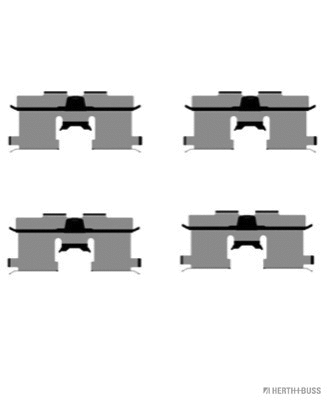 Accessory Kit, disc brake pad (J3660902)