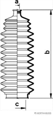Bellow Kit, steering (J4101004)