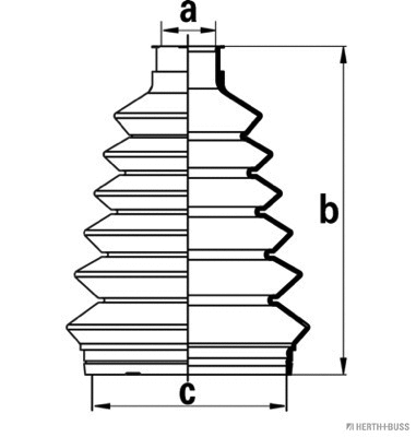 Bellow Kit, drive shaft (J2860905)