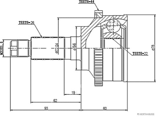 Joint Kit, drive shaft