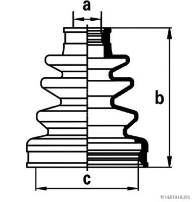 Bellow Kit, drive shaft (J2884015)