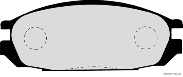Brake Pad Set, disc brake (J3611032)
