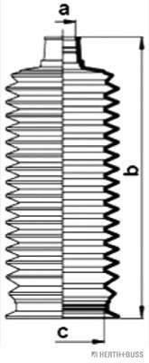 Bellow Kit, steering (J4102037)