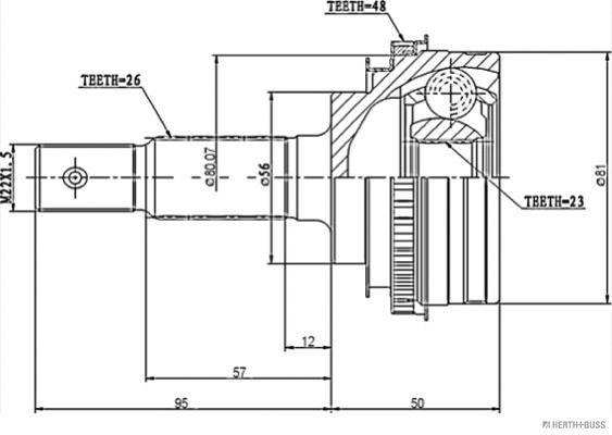 Joint Kit, drive shaft
