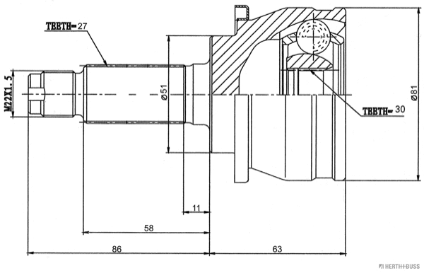 Joint Kit, drive shaft