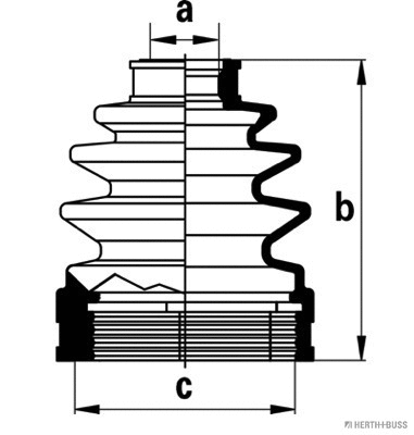 Bellow Kit, drive shaft (J2883012)
