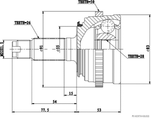 Joint Kit, drive shaft