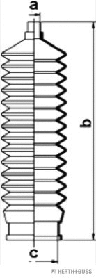 Bellow Kit, steering (J4103003)