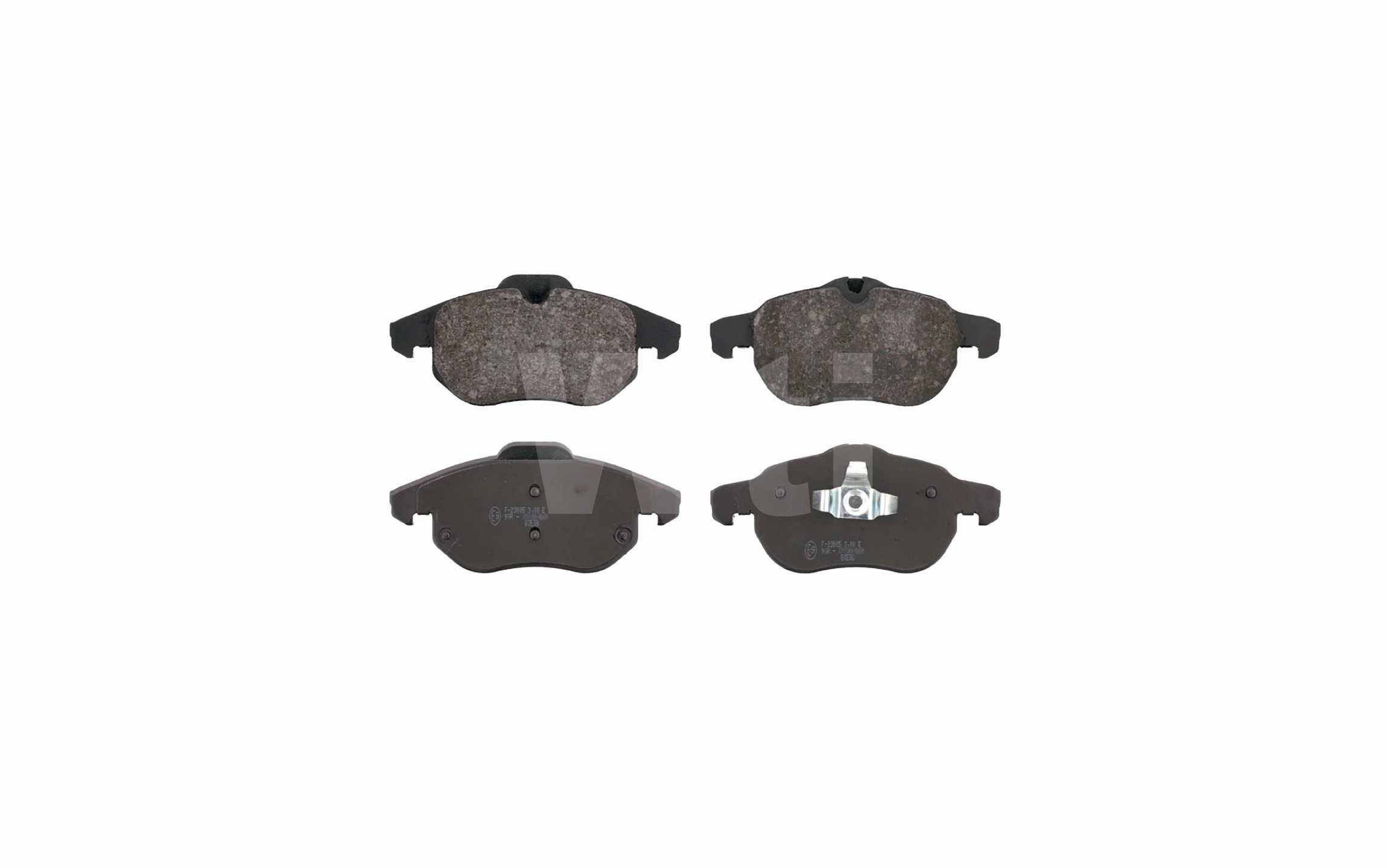 Brake Pad Set, disc brake (K711134)