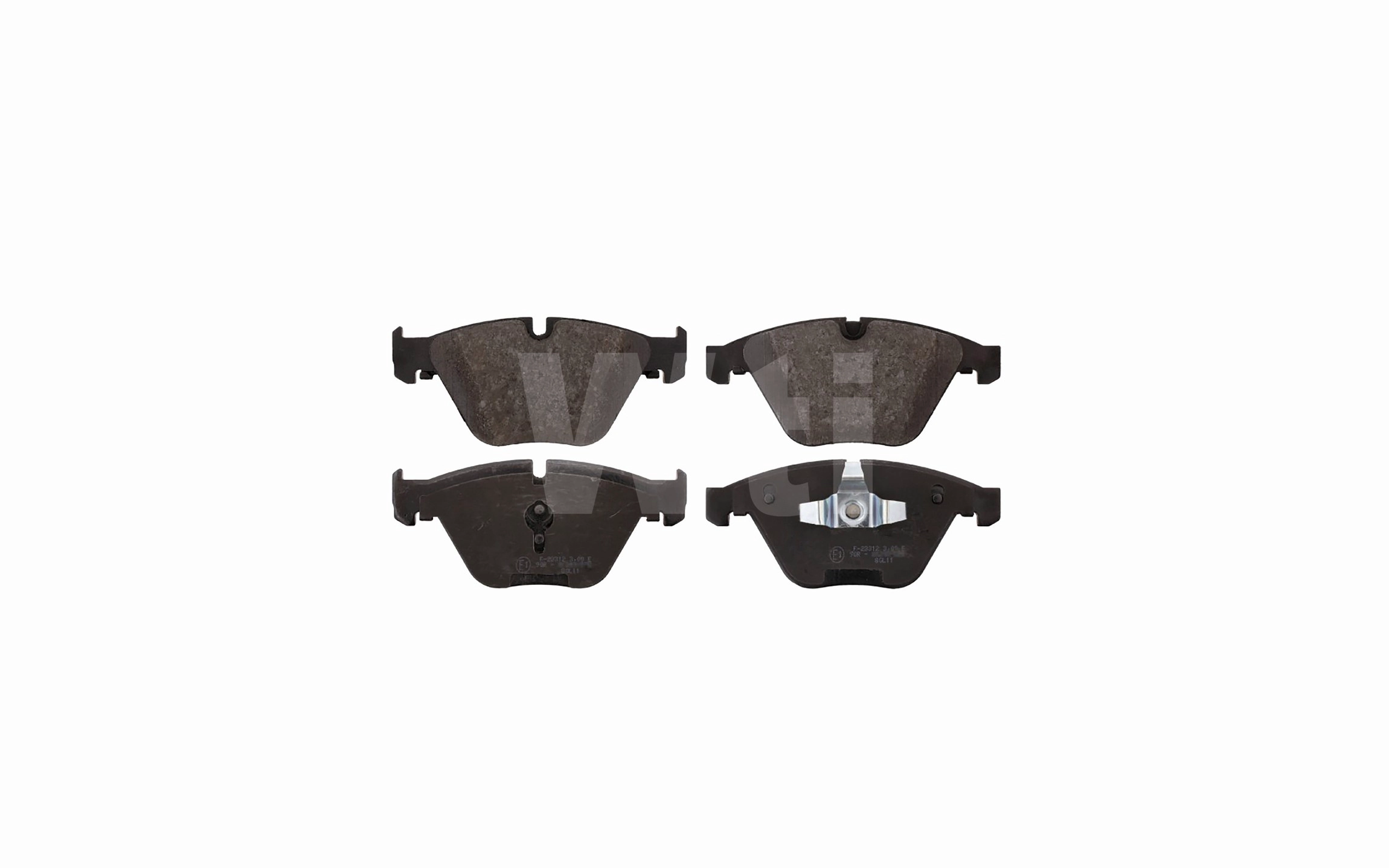 Brake Pad Set, disc brake (K711228)