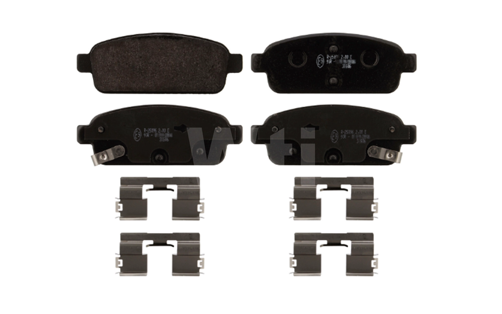Brake Pad Set, disc brake (K716705)