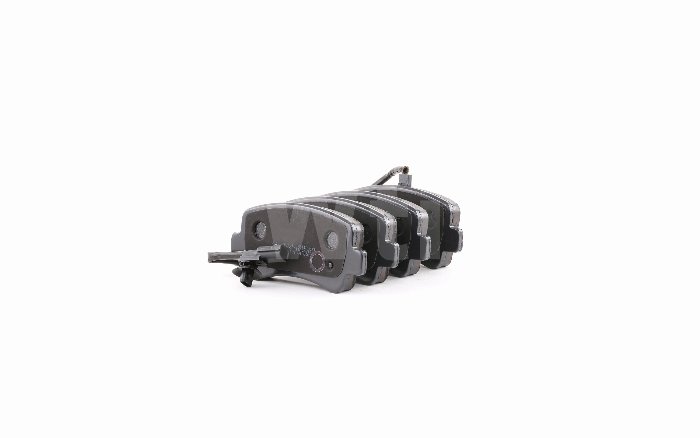 Brake Pad Set, disc brake (K711204)