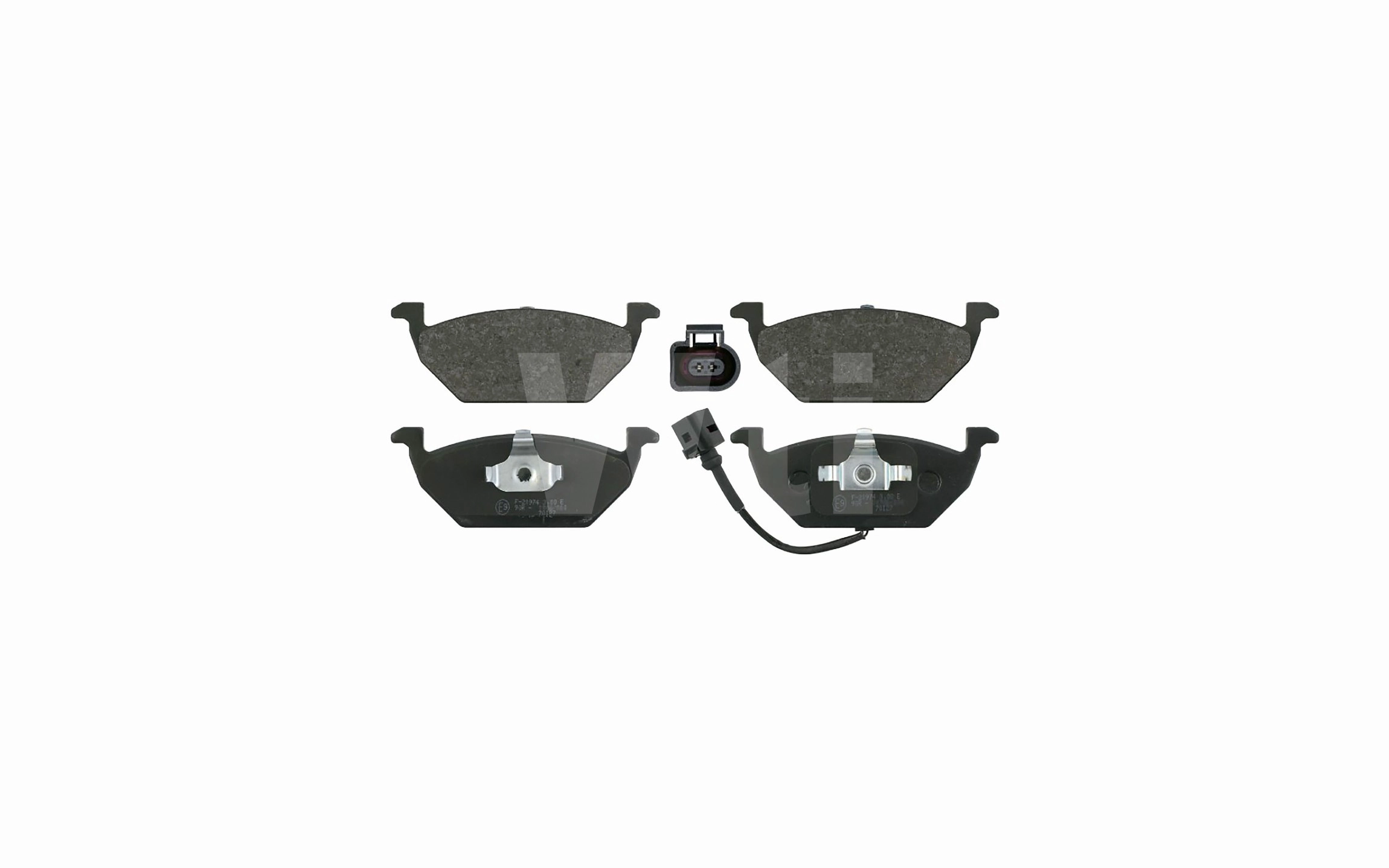 Brake Pad Set, disc brake (K711126)