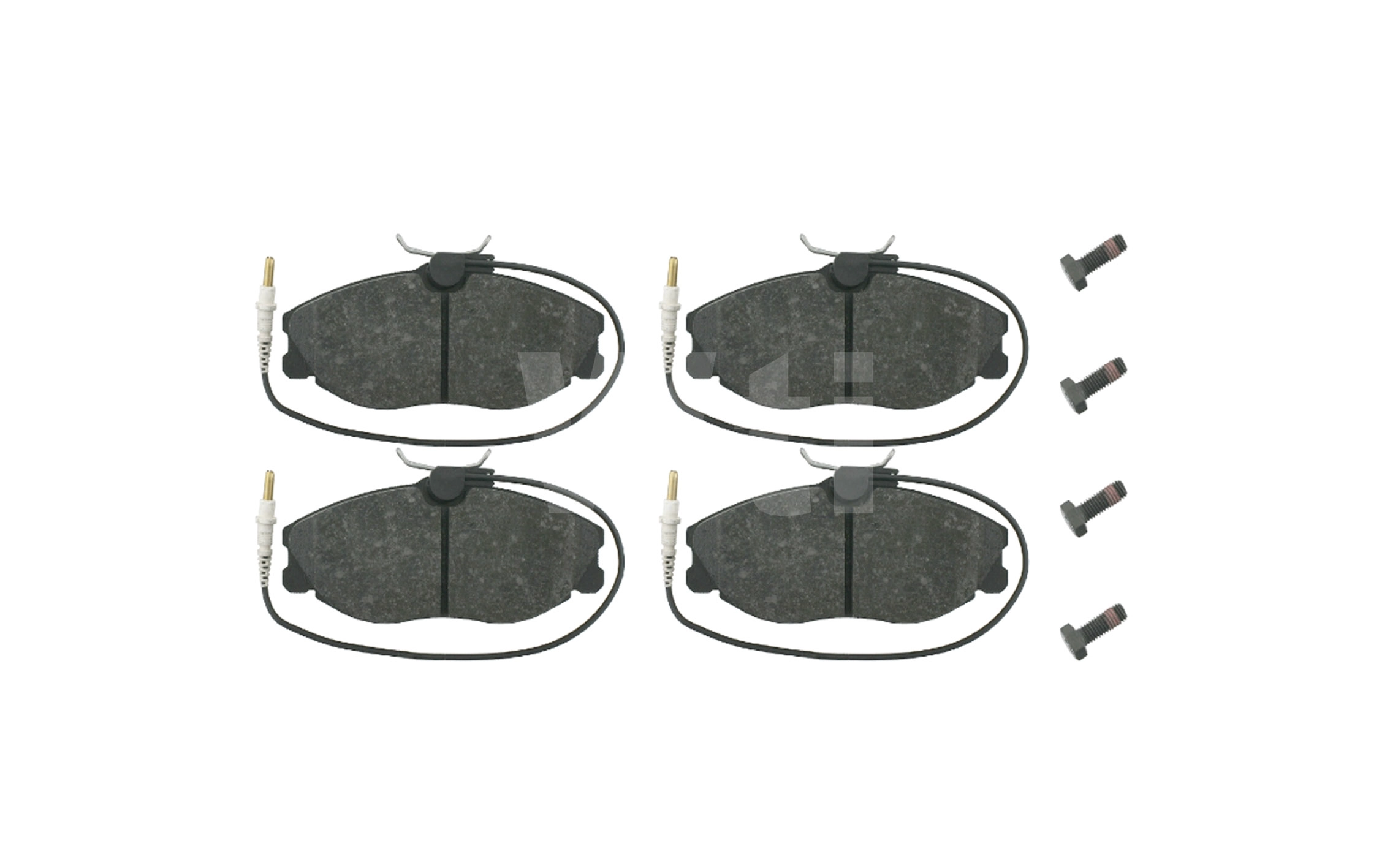 Brake Pad Set, disc brake (K717975)
