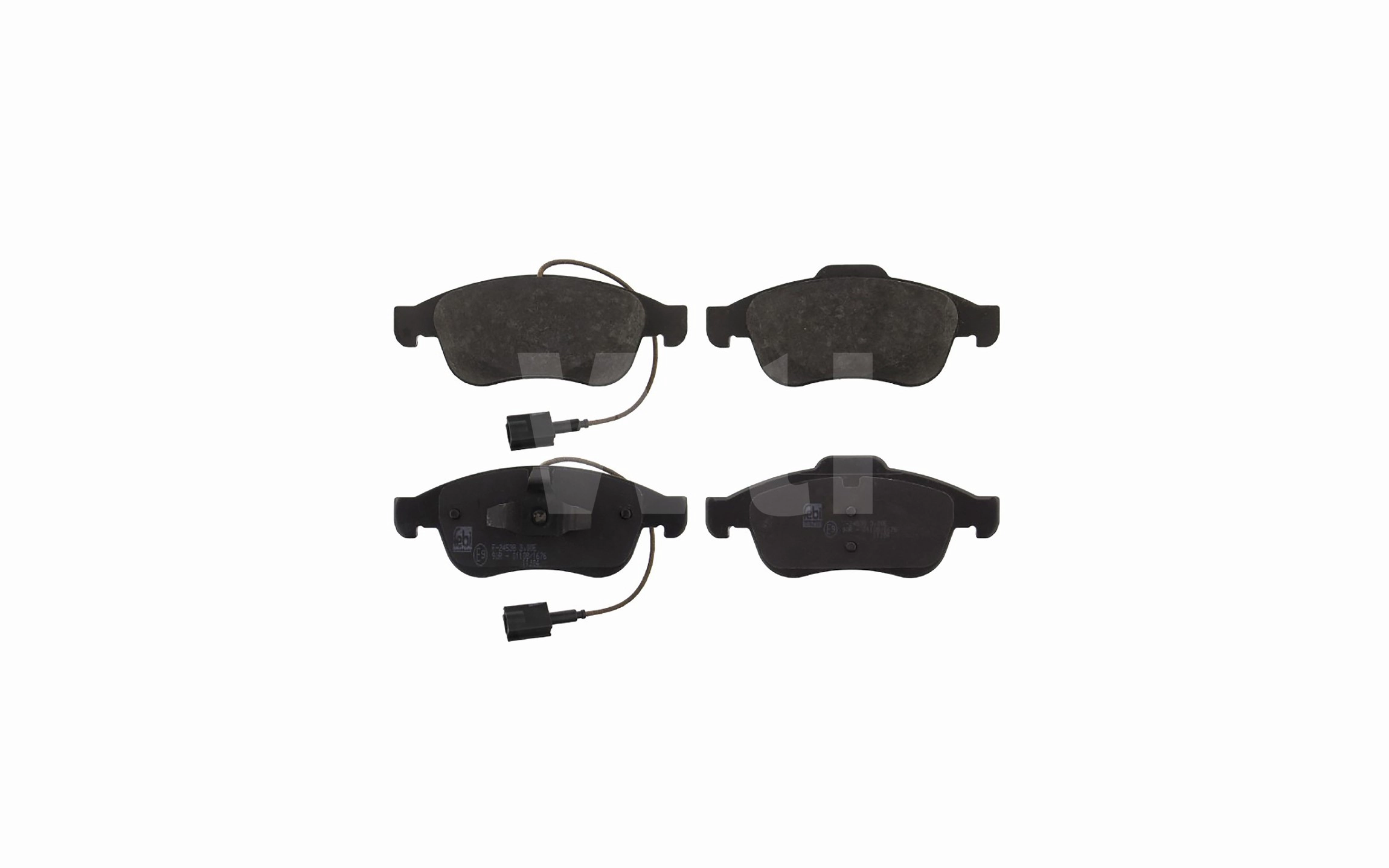 Brake Pad Set, disc brake (K711146)