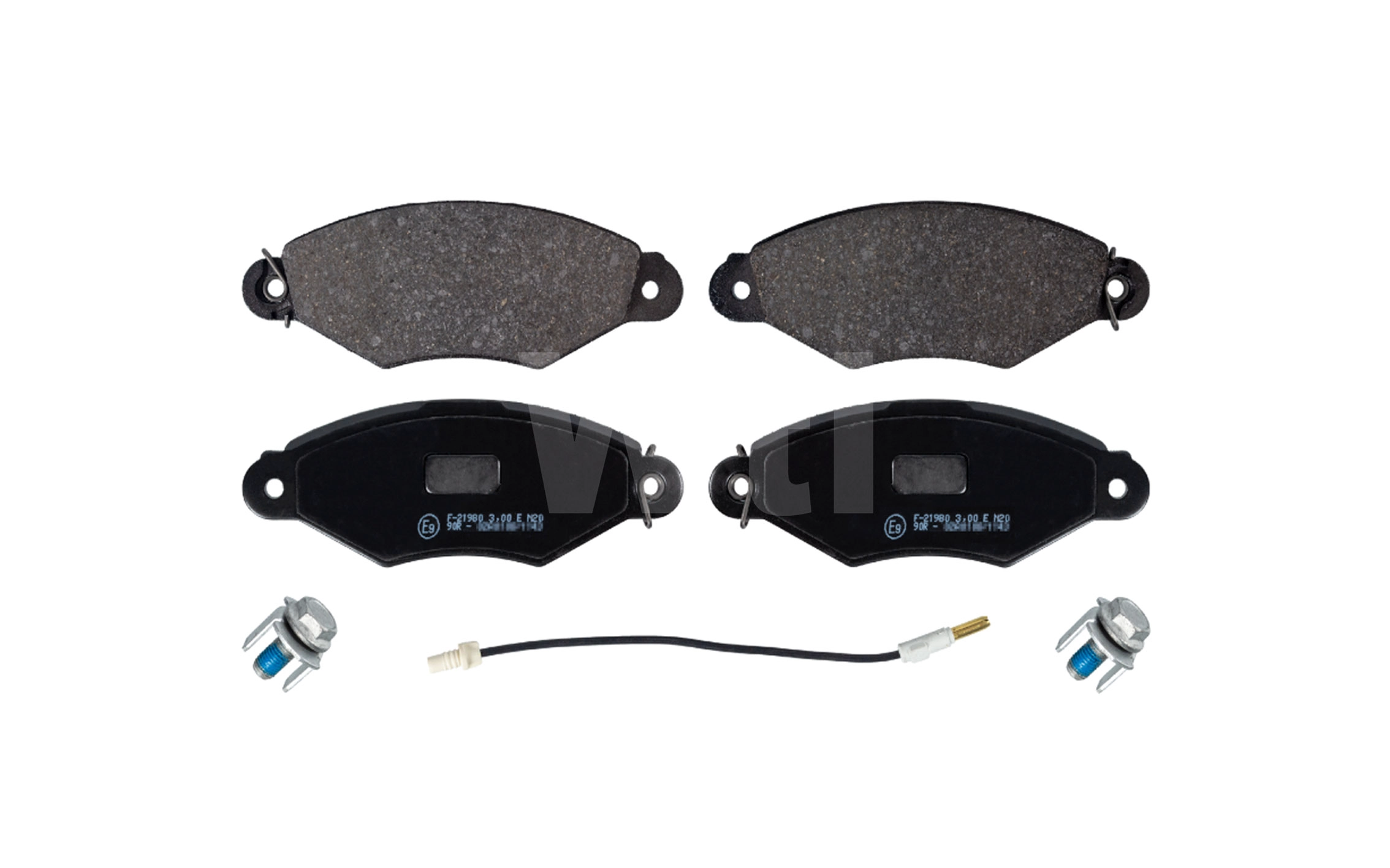 Brake Pad Set, disc brake (K718935)