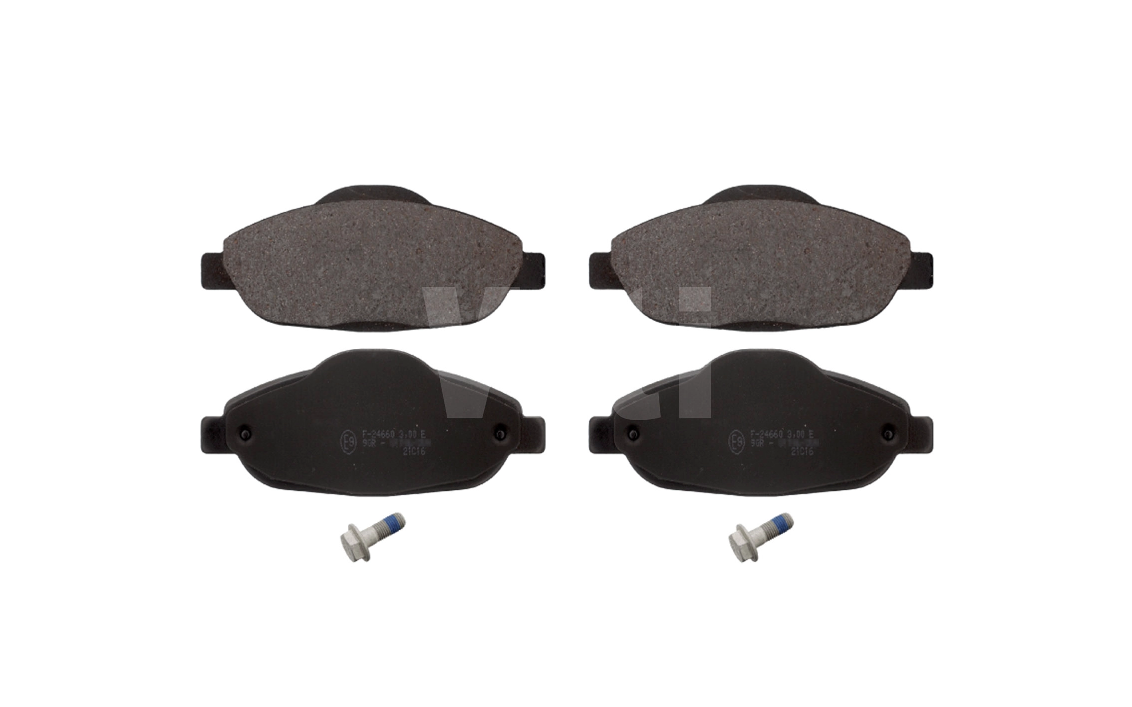 Brake Pad Set, disc brake (K719301)