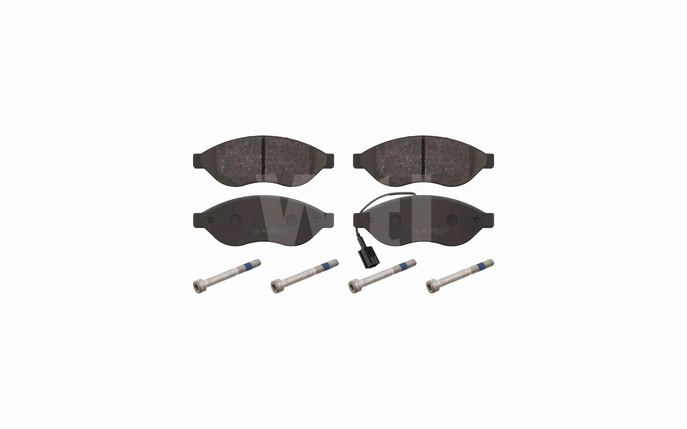 Brake Pad Set, disc brake (K711008)