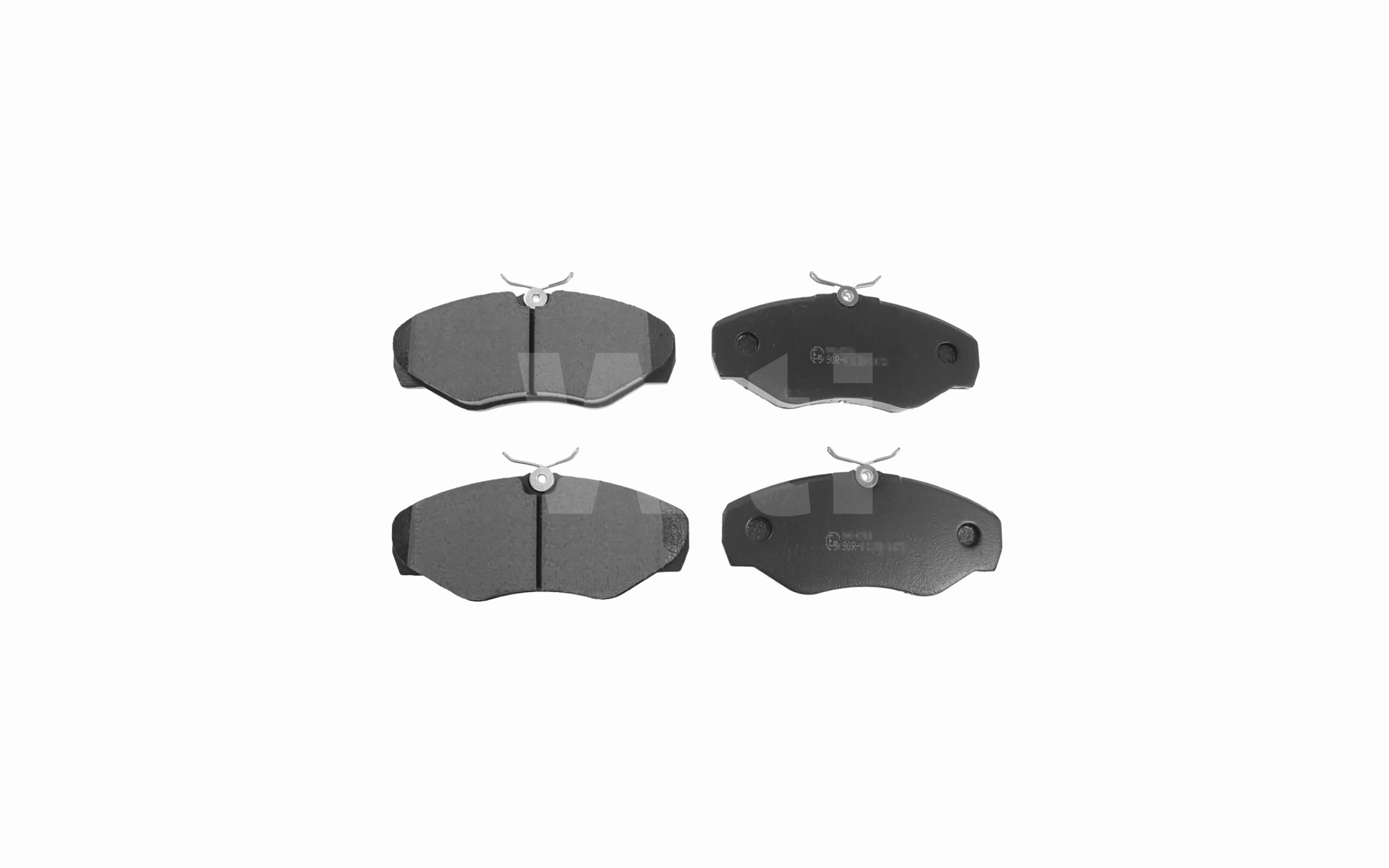 Brake Pad Set, disc brake (K711138)