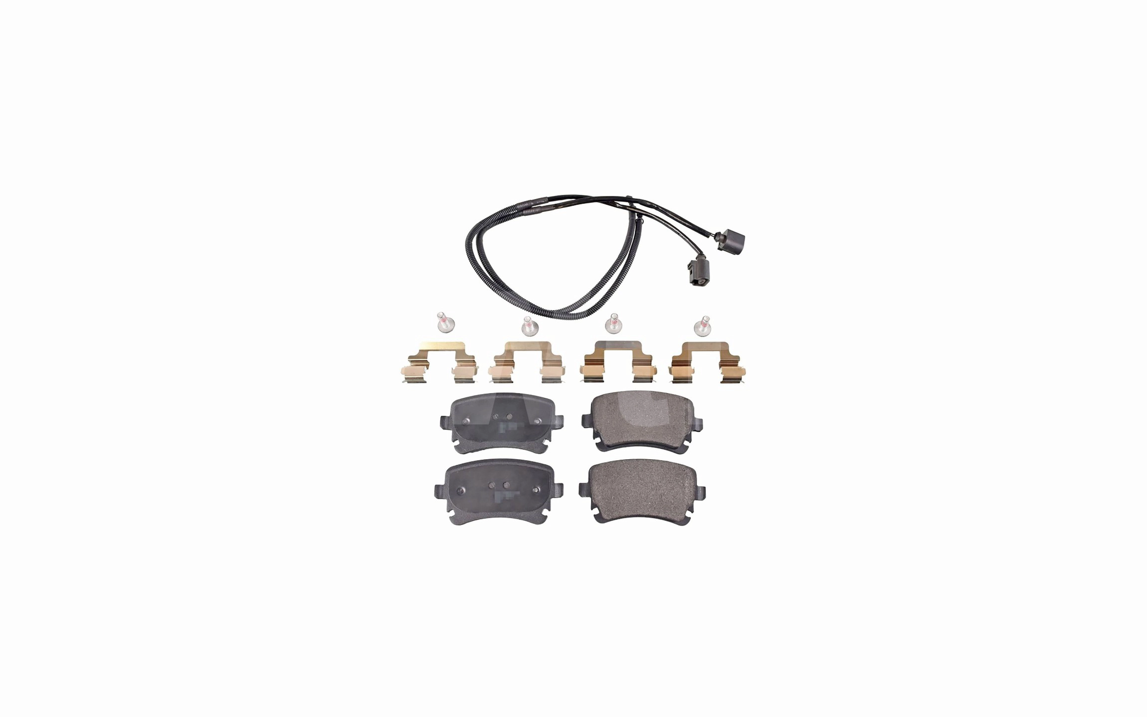 Brake Pad Set, disc brake (K711127)