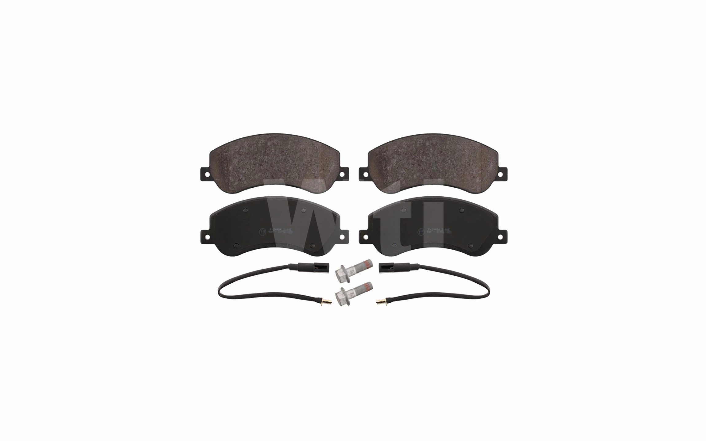 Brake Pad Set, disc brake (K711176)