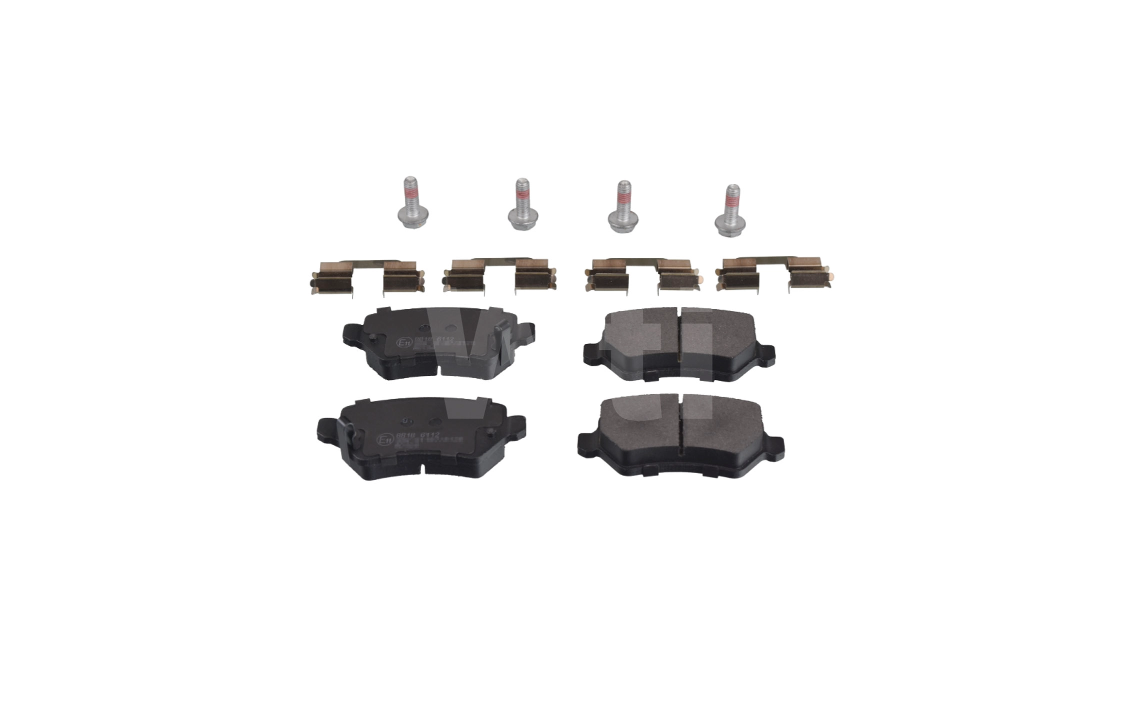 Brake Pad Set, disc brake (K851057)