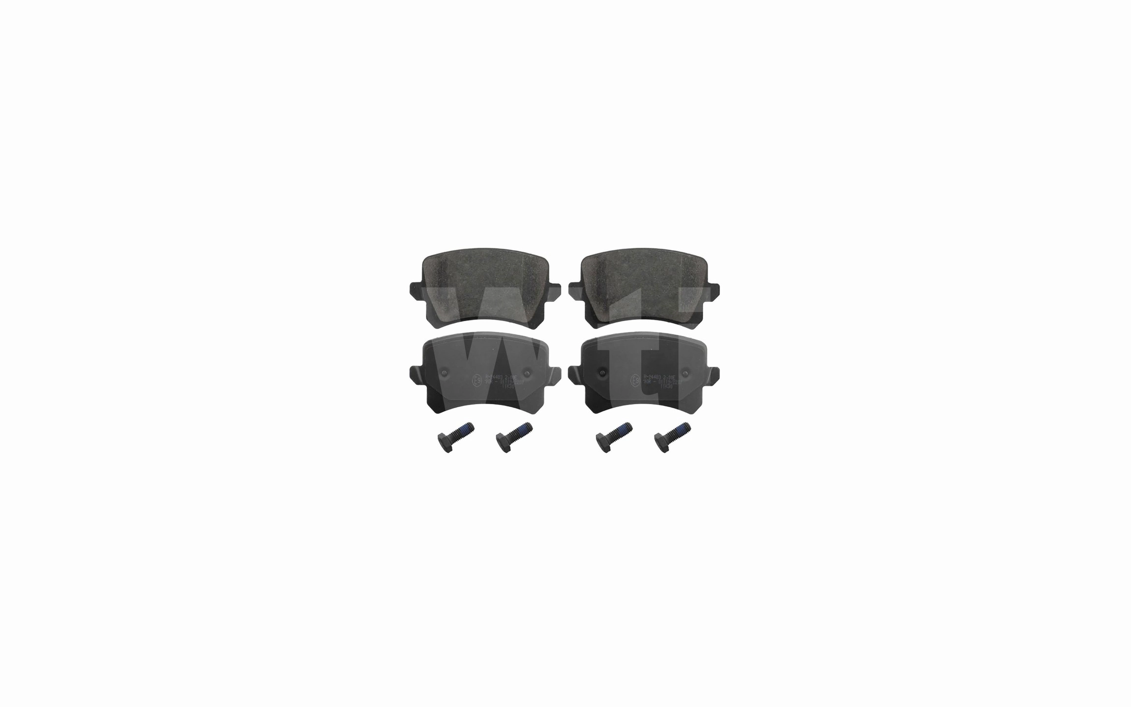 Brake Pad Set, disc brake (K711122)