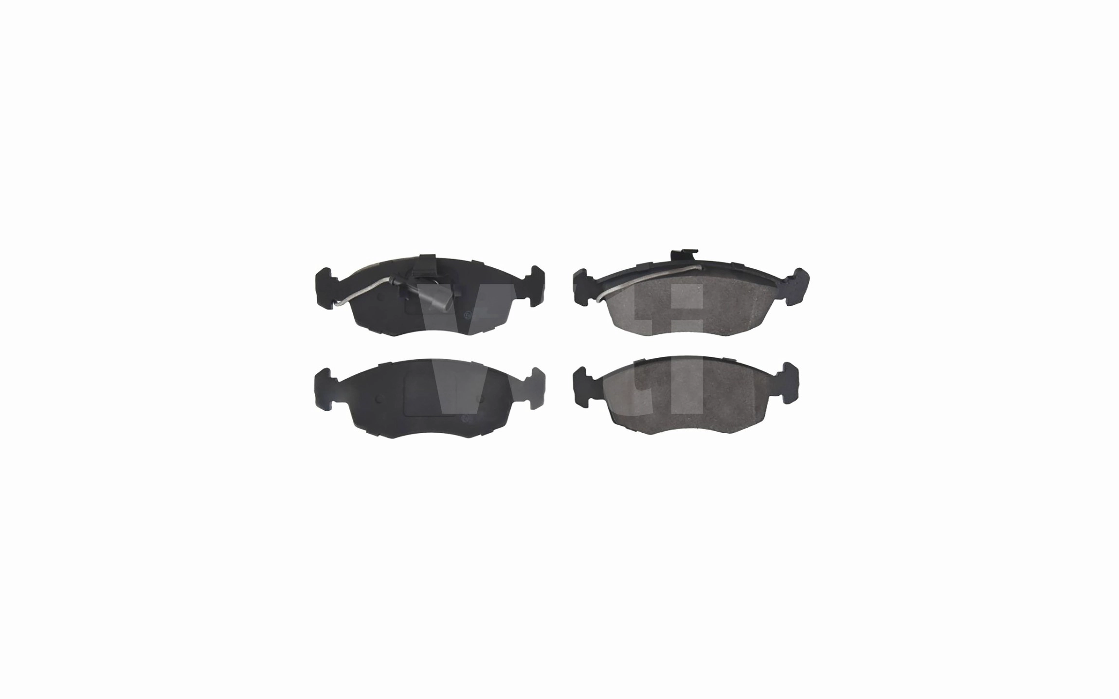 Brake Pad Set, disc brake (K711075)