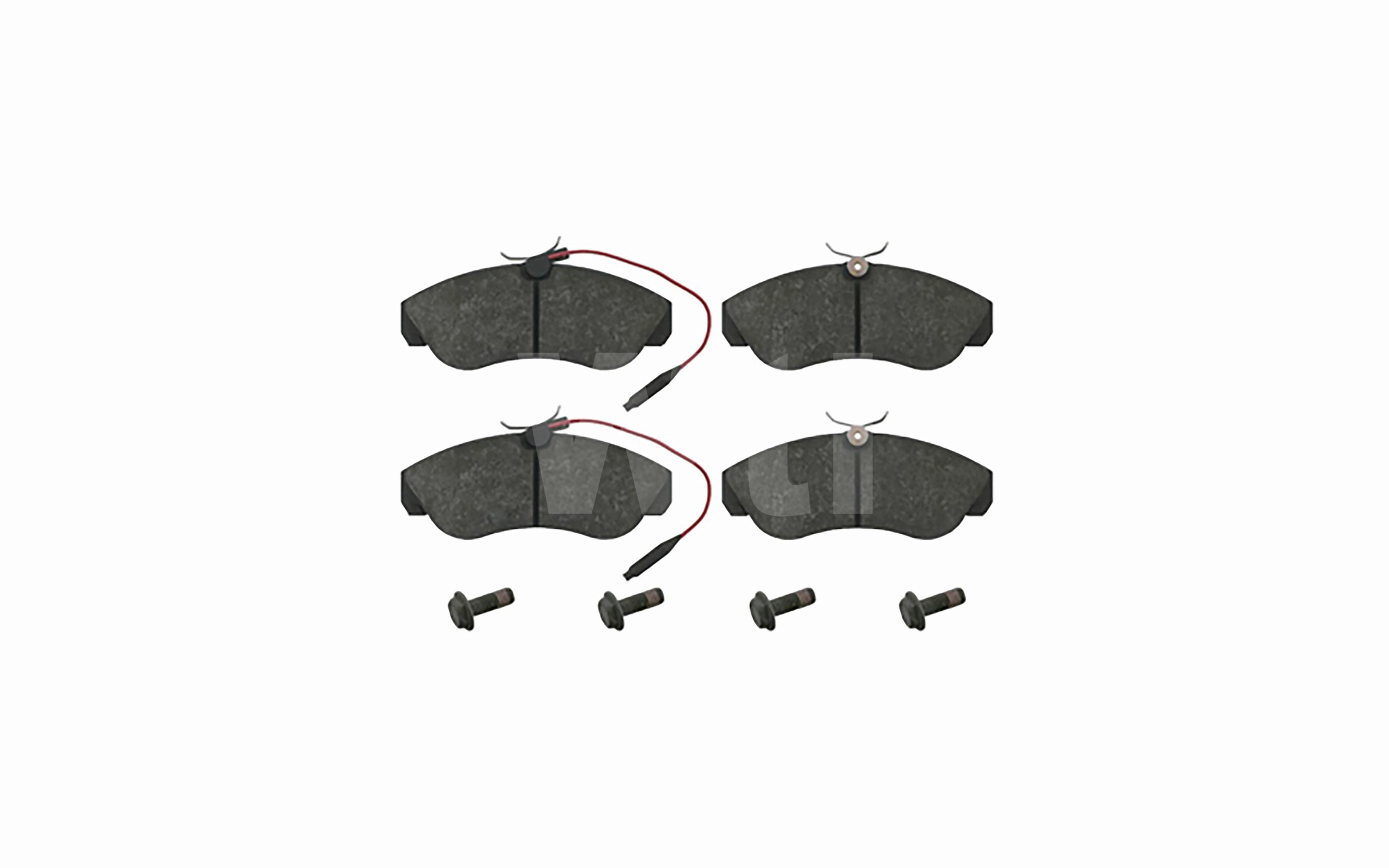 Brake Pad Set, disc brake (K971007)