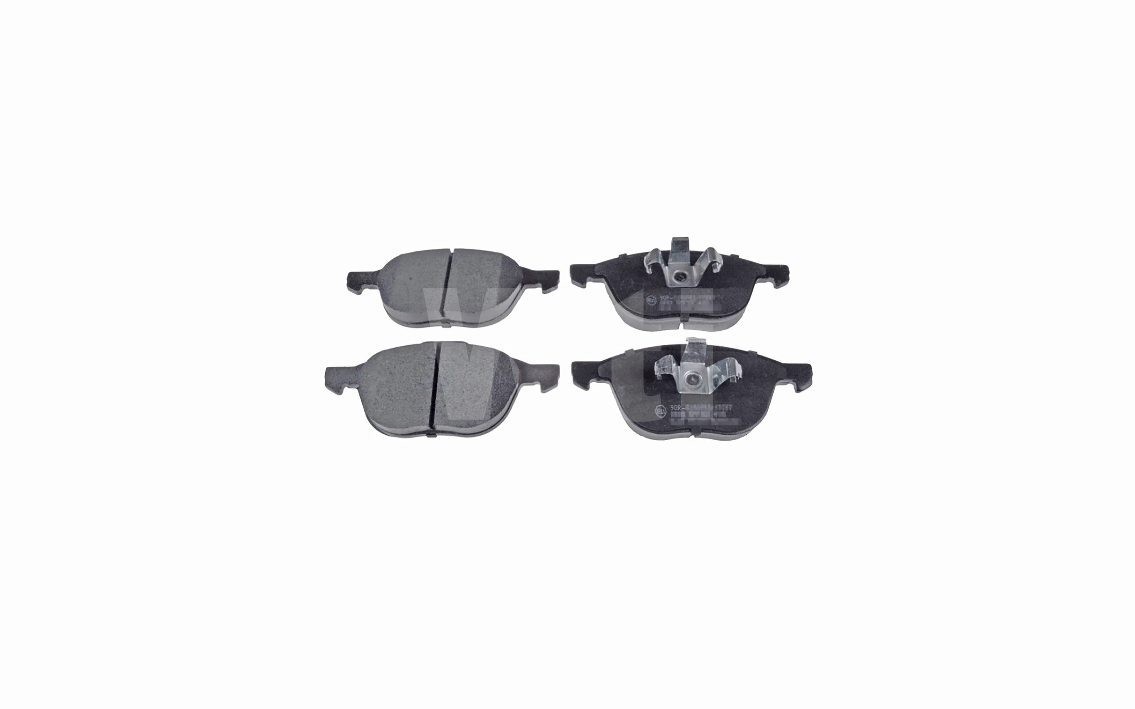 Brake Pad Set, disc brake (K711128)